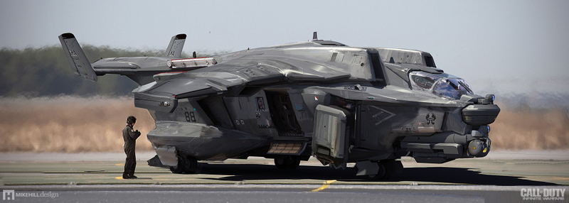 Illustration for article titled Infinite Warfare Has Some Very Cool Spaceships